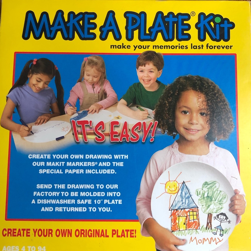 Make A Plate Art Project- Perfect for Homeschool
